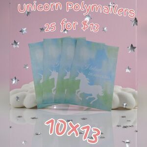 Unicorn Poly Mailers - 25ct For $13 10x13 Inches